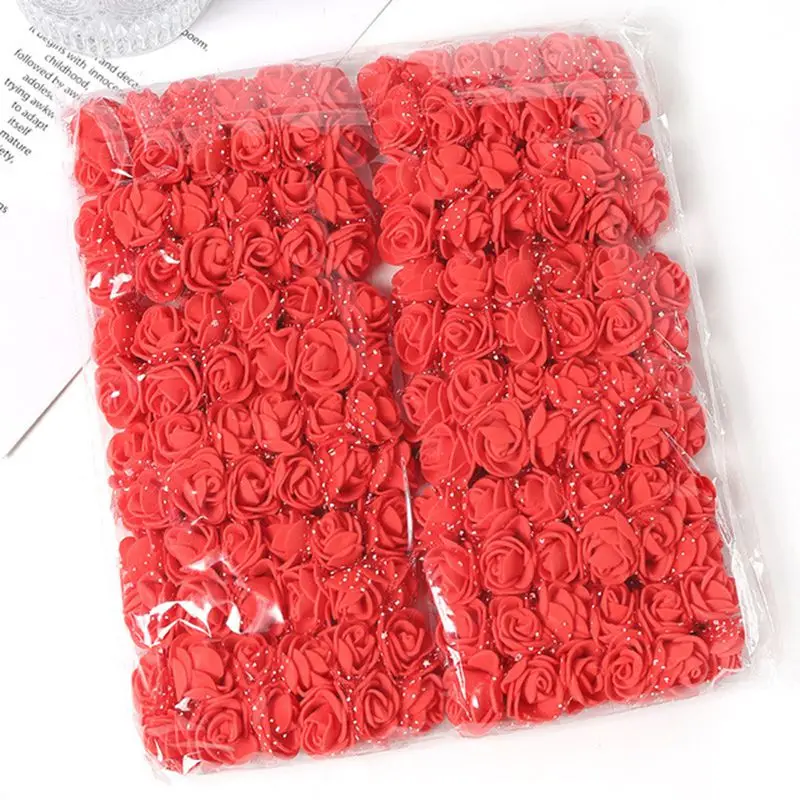 Flores Artificiais de Espuma e Fio, Rosas para Exterior com Proteção UV, Guirlanda para Arco de Jardim, Decoração para Casamento, Casa, Mesa, Presentes DIY, Caixa de Doces
