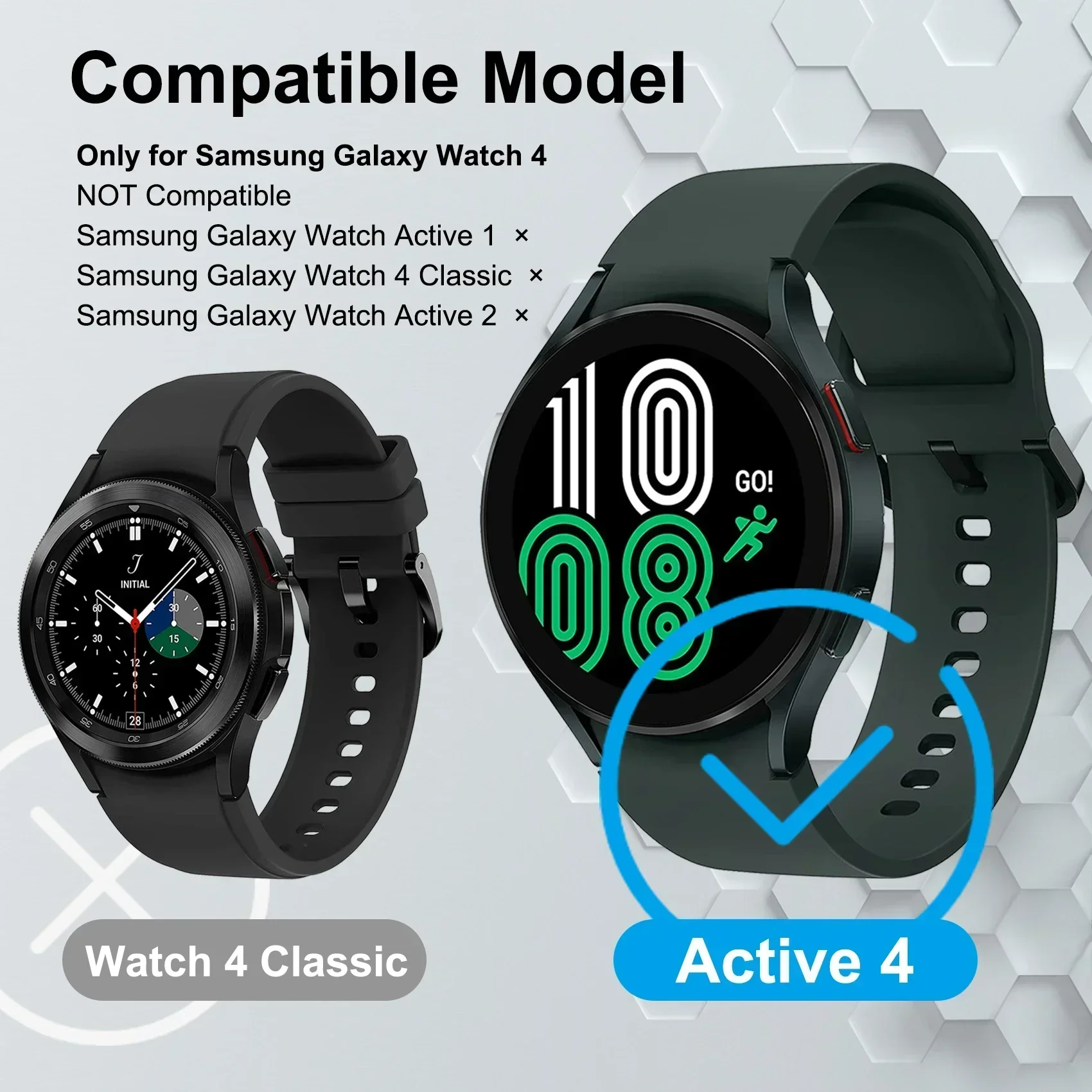 Samsung Galaxy Watch 4 40mm 44mm 42mm 46mm 45mm 用時計カバー、PC マットケース Watch5/5Pro 用オールラウンド保護バンパーシェル