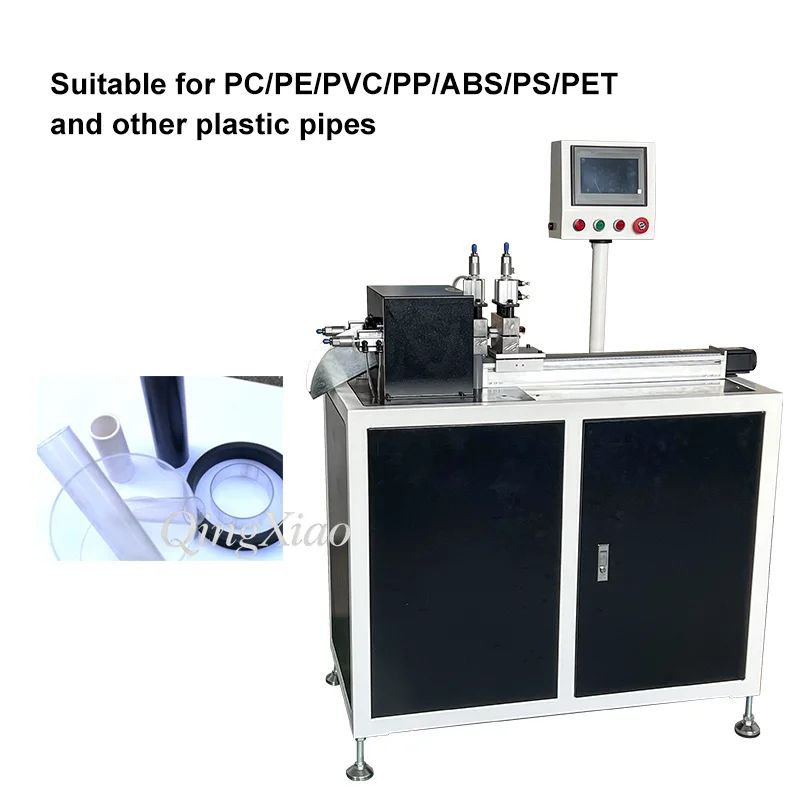 Automatic Cutting Machine Equipment For Plastic Pe Pipes Rubber Pipes And Water Pipes Intelligent Control Wide Application Range