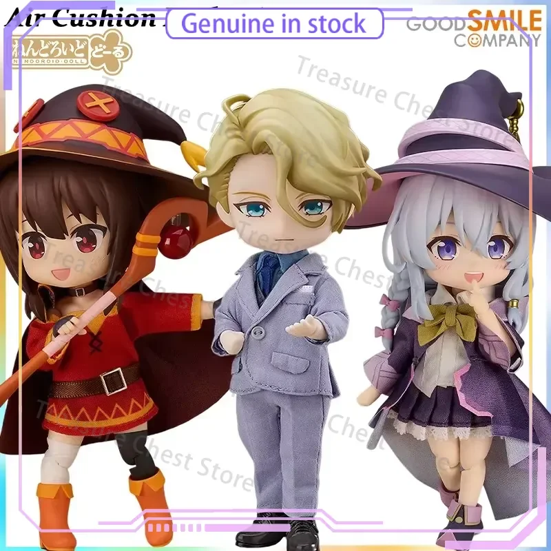 GSC Nendoroid Majo No Tabitabi Elaina KonoSuba Megumin Jeweler Richard Action Figure Model Toy Collectible Statue
