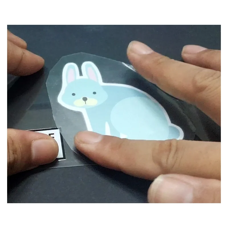 T02- Adhesive UV Transfer Sticker Label Printing For Food Packing