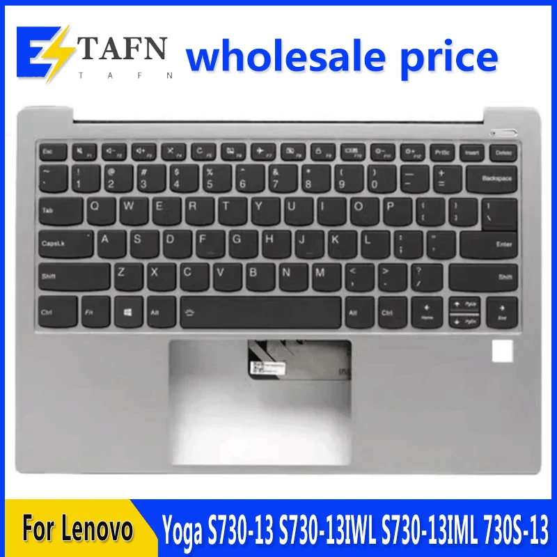 

New Original For Yoga S730-13 S730-13IWL S730-13IML 730S-13 Laptop Palmrest Case Keyboard US English Version Upper Cover