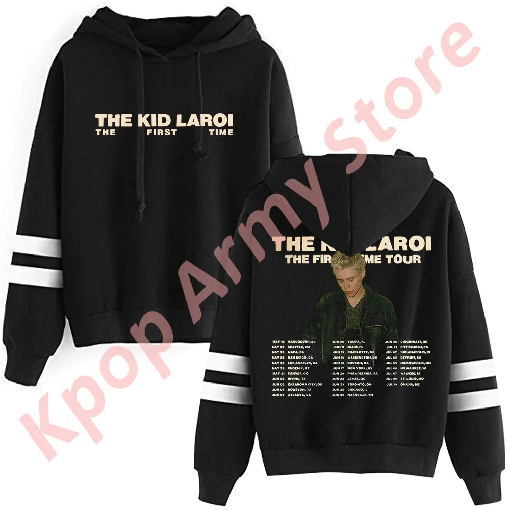 

The Kid Laroi The First Time Tour Hoodies Merch Women Men Fashion Casual Streetwear Sweatshirts