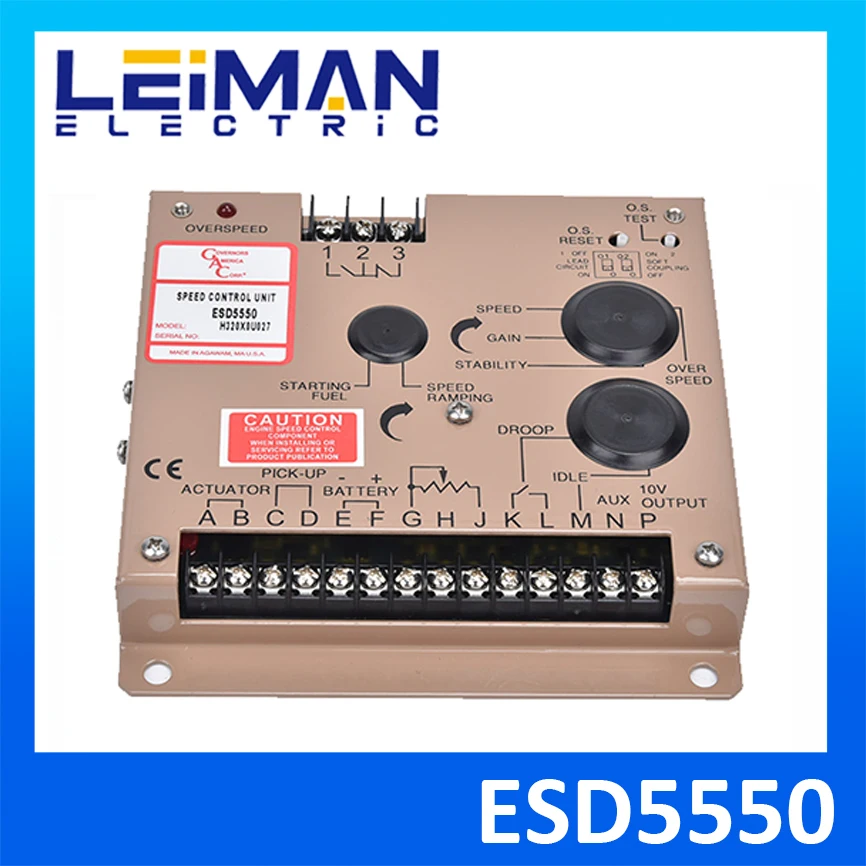 ESD5550 diesel generator set accessories electronic control board electronic speed control controller speed control board