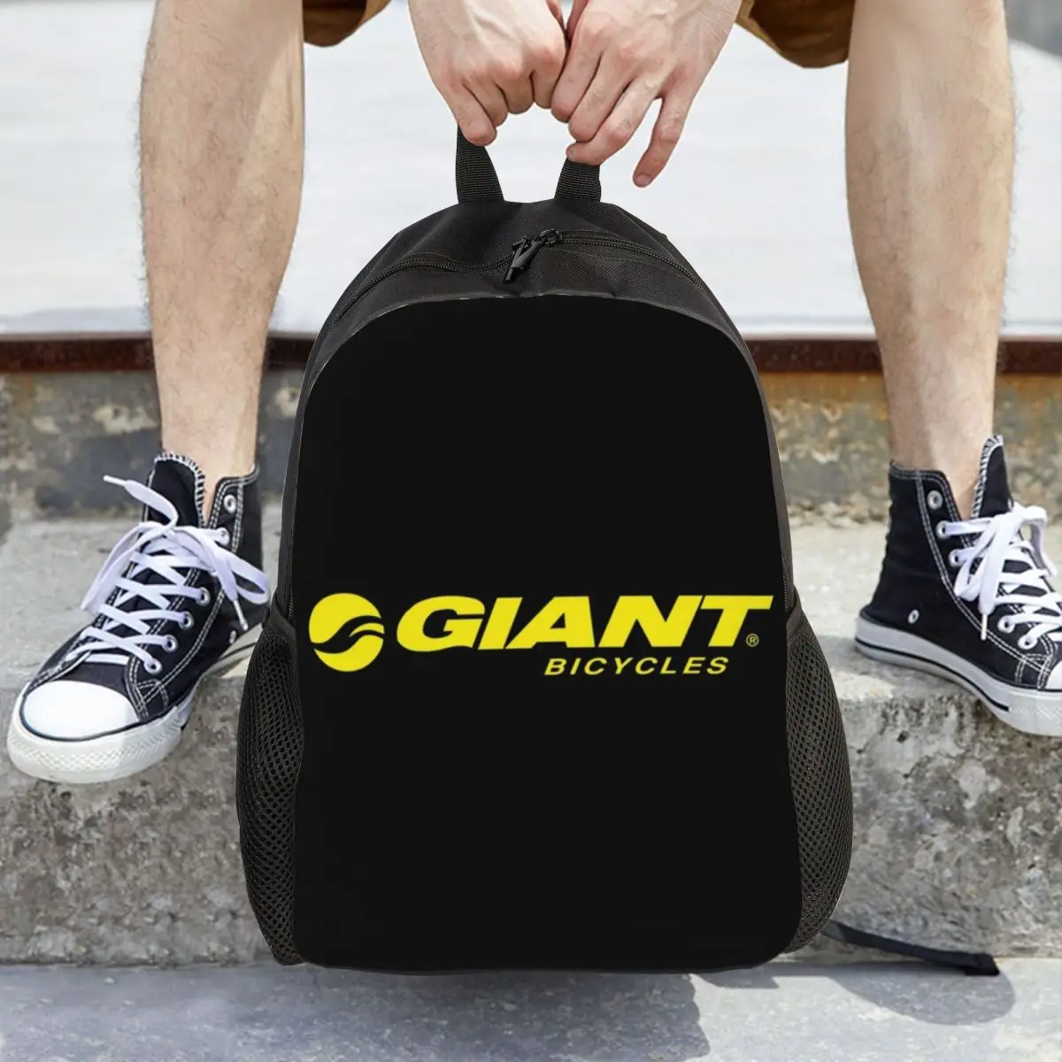 

Giant Bike Backpack Hot Sale Daypack Large Capacity Boys Girls BookBag School Bag Shoulder Bags for Men Women