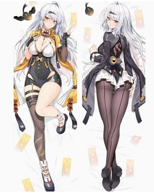 Anime Zenless Zone Zero Yixuan 섹시한 다키 마 쿠라 허깅 바디 베개 케이스 오타쿠 베개 커버 쿠션 커버 침구 선물 CYSS