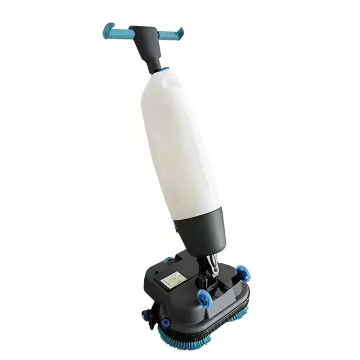 Self-Propelled Electric Sweeping Machine Mini Electric Double Brush Sweeper Automatic Wireless Floor Cleaning Machine