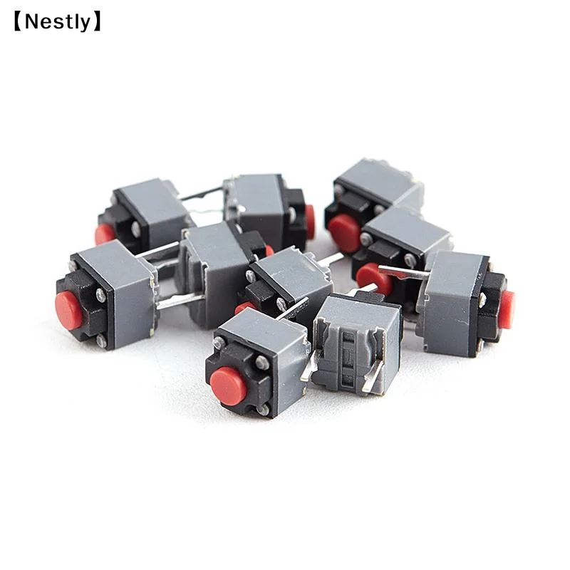 10/20/50Pcs Kailh Mute Button 6*6*7.3 Silent Switch Wireless Mouse Button Micro Switch〔Nest〕