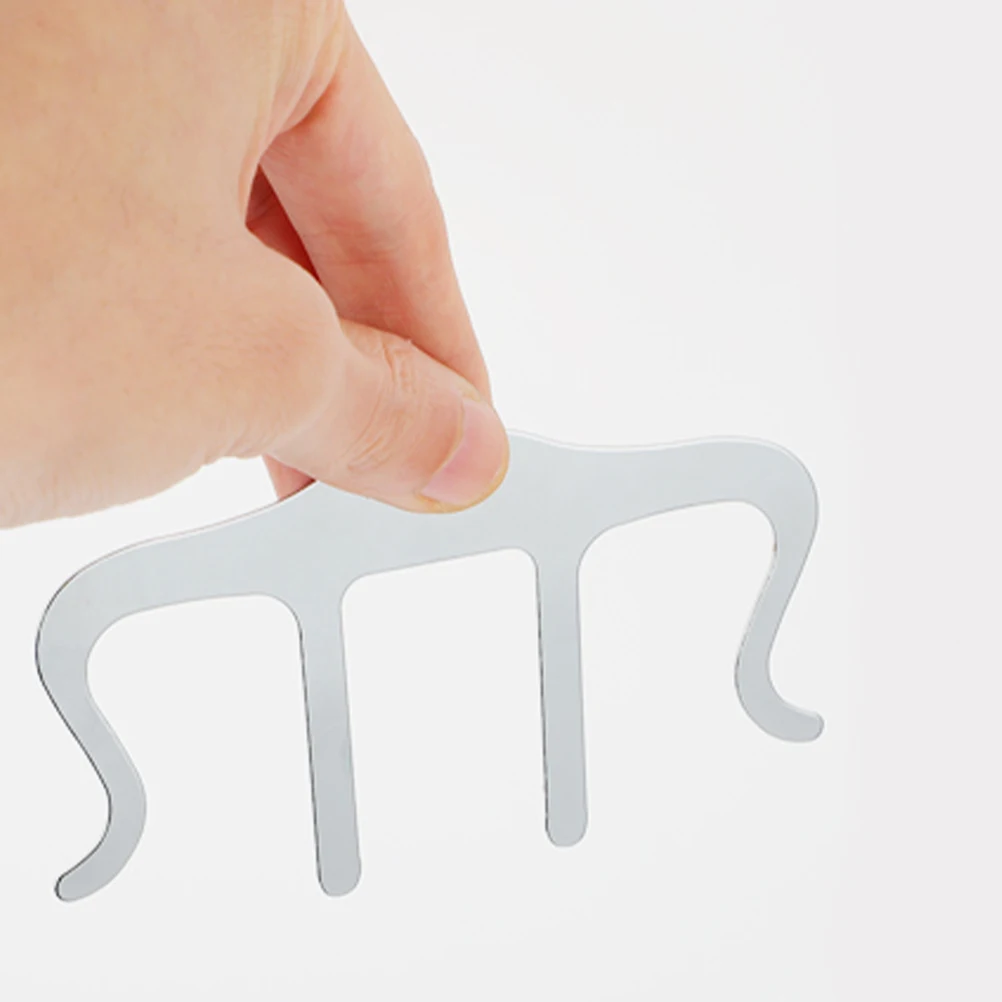 

2 Pcs Metal Sheet Music Holder Compact for Piano Book Trumpet Lyre Foldable Reading St Silver Musical Instruments Accessories