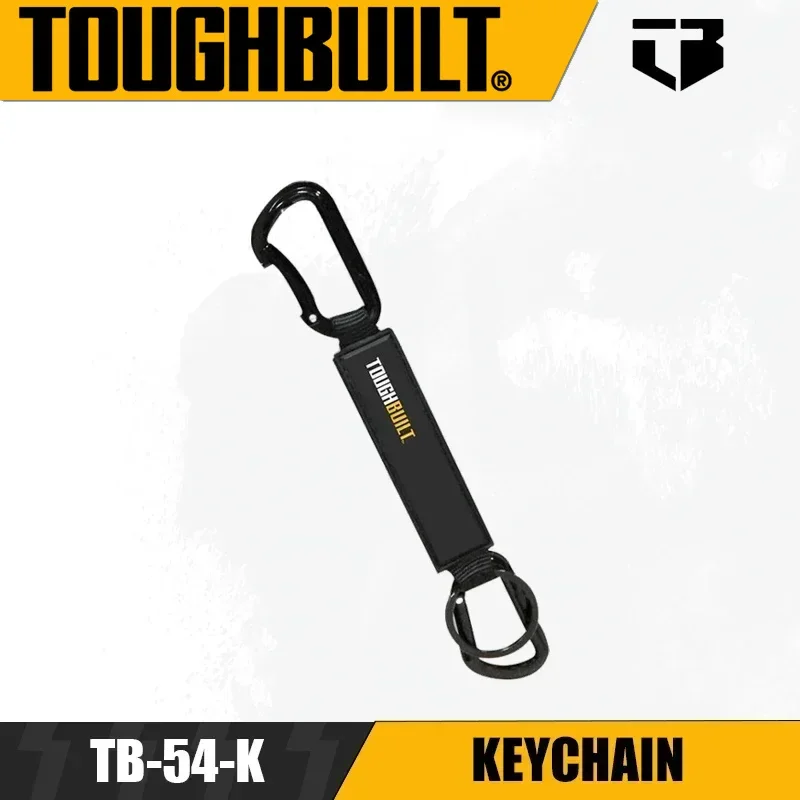 

TOUGHBUILT TB-54-K Keychain Outdoor Portable Tool Carabiner Keychain Mountaineering BuckleSuspension Buckle