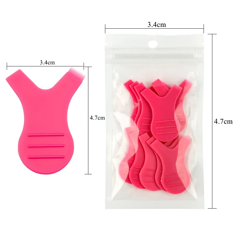 แปรงดัดขนตาซิลิโคนรูปตัว Y 2/5/10/30 ชิ้น สำหรับยกขนตา ต่อขนตา แปรงแต่งหน้า ที่ดัดขนตา แผ่นดัดขนตา