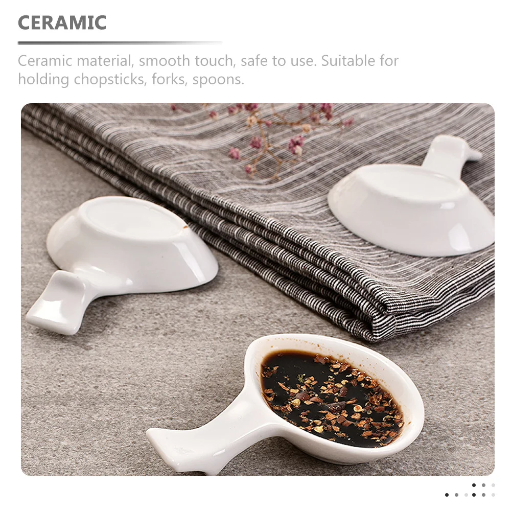 

Chopstick Rest Mini Spoon Delicate Utensil Holder Chinese Cutlery Utensils Cooking