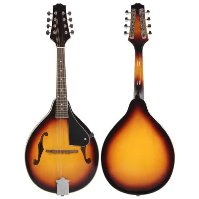 IRIN Sunset Mandolin 8 Strings A Style Electric Mandolin Guitar with Case for Beginners Practice Instruments Guitar