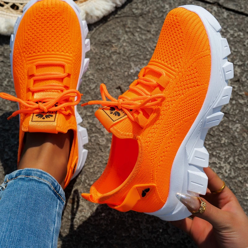 women shoes casual sneaker fall 2025 new fashion leisure sports single shoes wholesale cross-border factory trend fly weavin