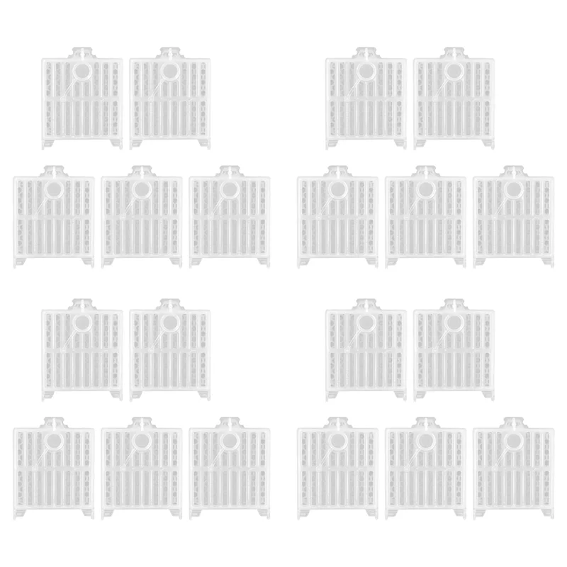 

Beekeeping Cage Bee Moving Cage Bee Catcher Cage Plastic Rearing Transport Cage Tool Beekeeping Accessory(20Pcs)