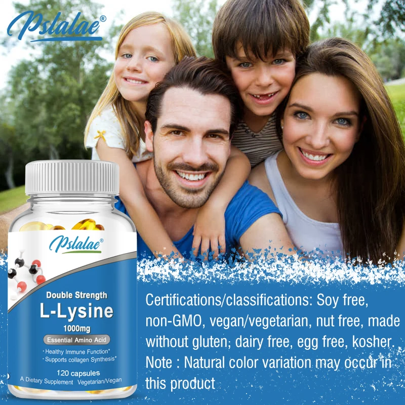 L -lysine - Boosts Metabolism and Energy Production, Skin Support