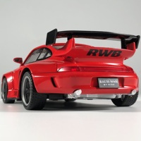 1:22 Porsche RWB 993 Targa 911 Supercar Alloy Metal Diecast Model Car High Simulation Miniature Indoor Boutique Decorations Gift