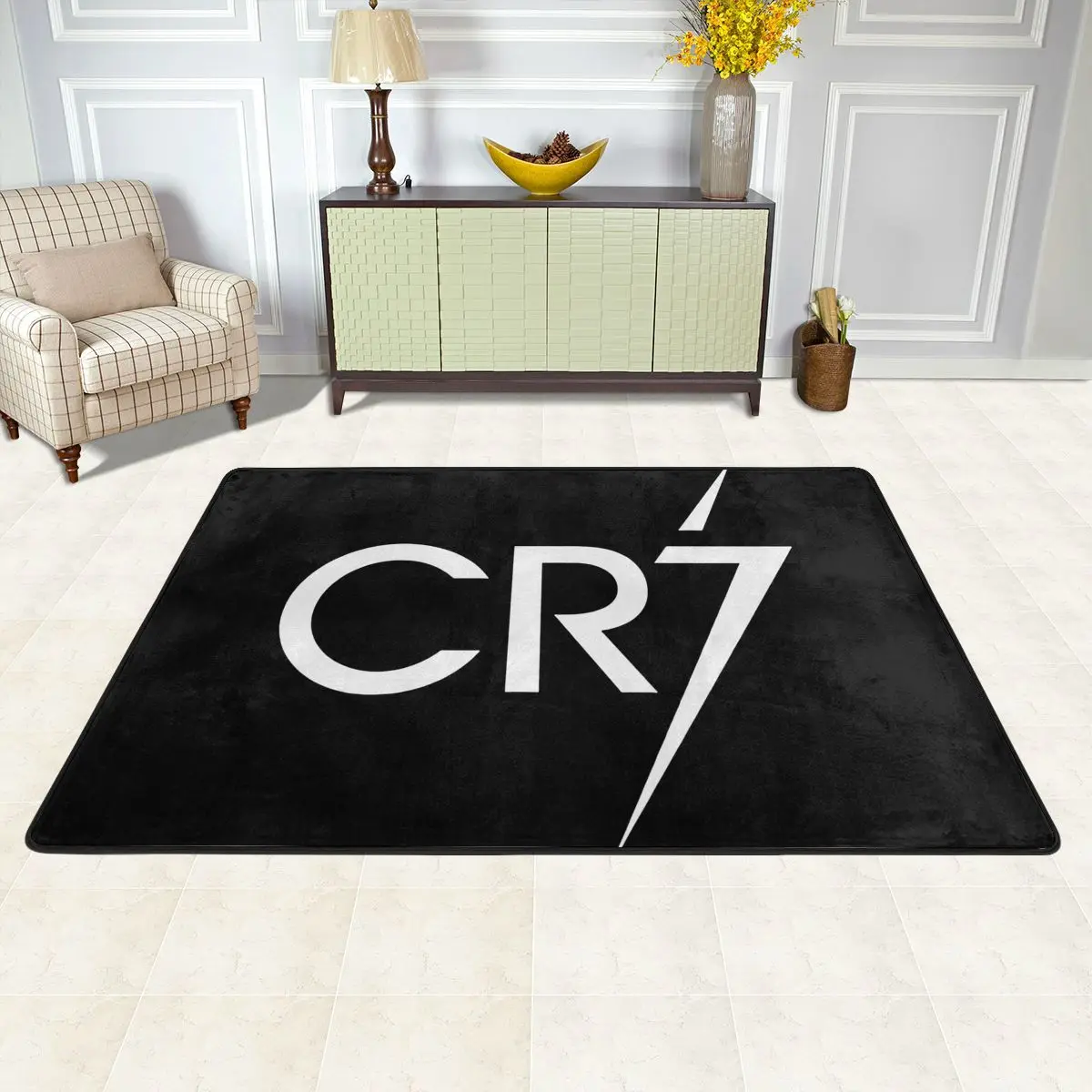 Коврик CR7, коврик, коврик для йоги, 24x36 дюймов или больше