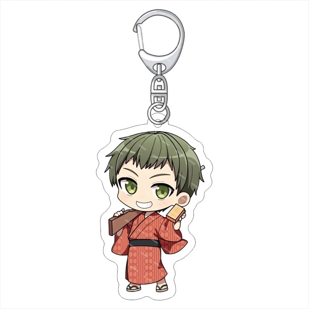أنيمي ATRI لحظاتي العزيزة Ikaruga Natsuki Kamishiro Minamo تأثيري حلي سلسلة مفاتيح سلسلة مفاتيح مصنوعة من الأكريليك قلادة الدعامة الهدايا