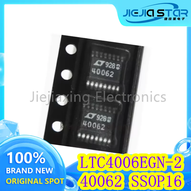 (1/5 pieces) LT40062 LTC4006EGN-2 40062 SSOP16 SMD lithium-ion battery charger chip IC original electronics