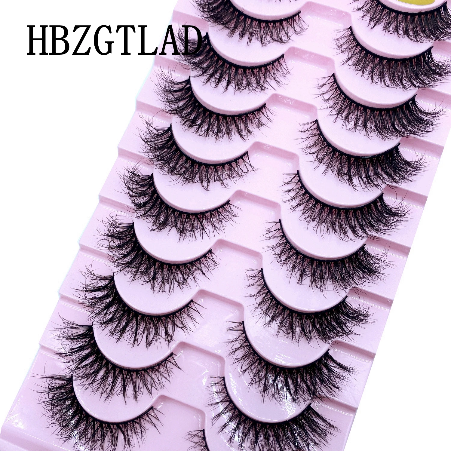 10 Pairs Natural Long Fluffy False Eyelashes Fake Lashes Long Makeup 3d Mink Lashes Extension Eyelash Mink Eyelashes For Beauty