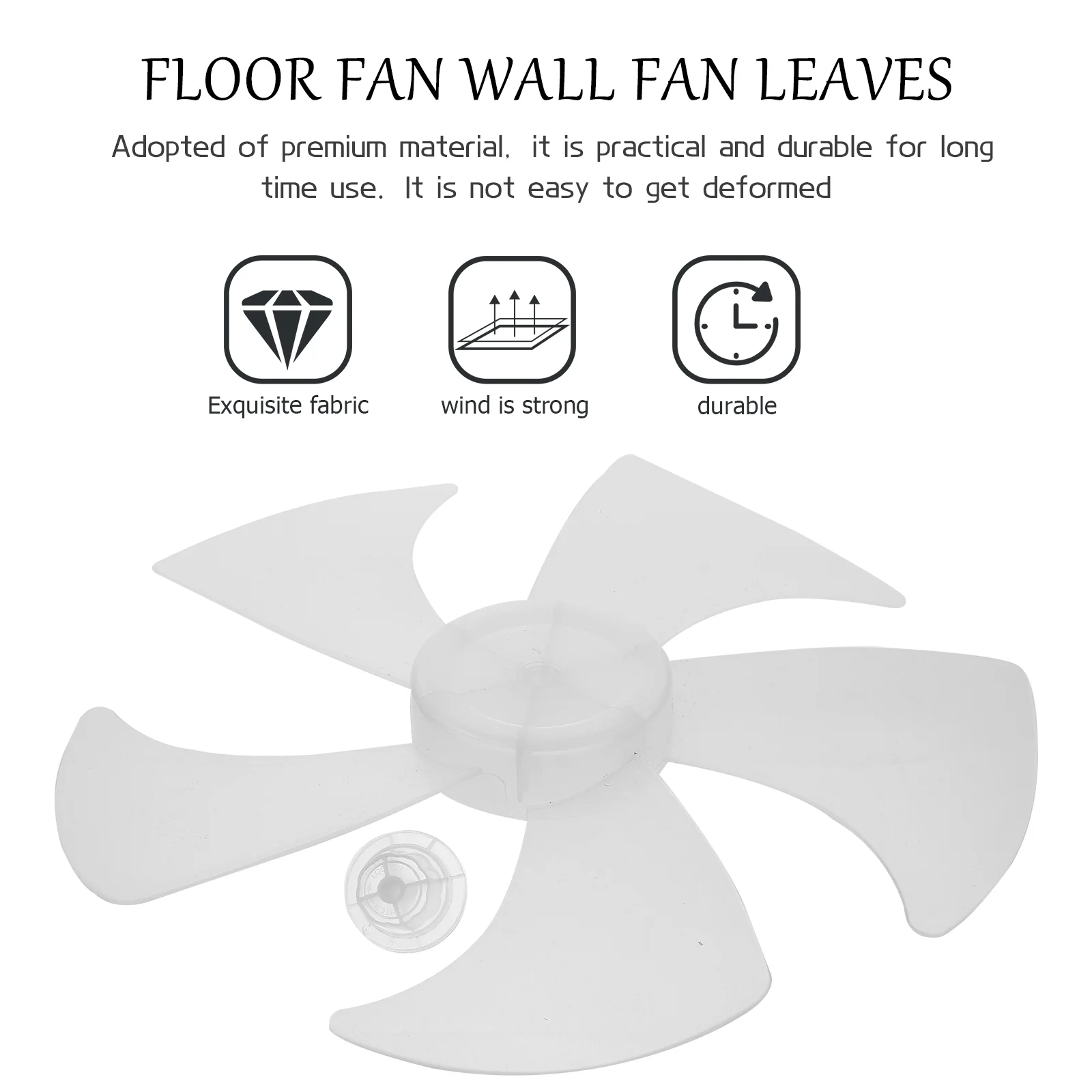 Floor Fan Blade Electric Blades Propeller Ceiling High Performance Low Noise Replacement Plastic Standing Pedestal Supply