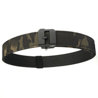 Tactical Outdoor Belt Set Metal Automatic Buckle Adjustable Casual Belt 1100D Tight Nylon Rigid Trouser Military Belt Men Gift