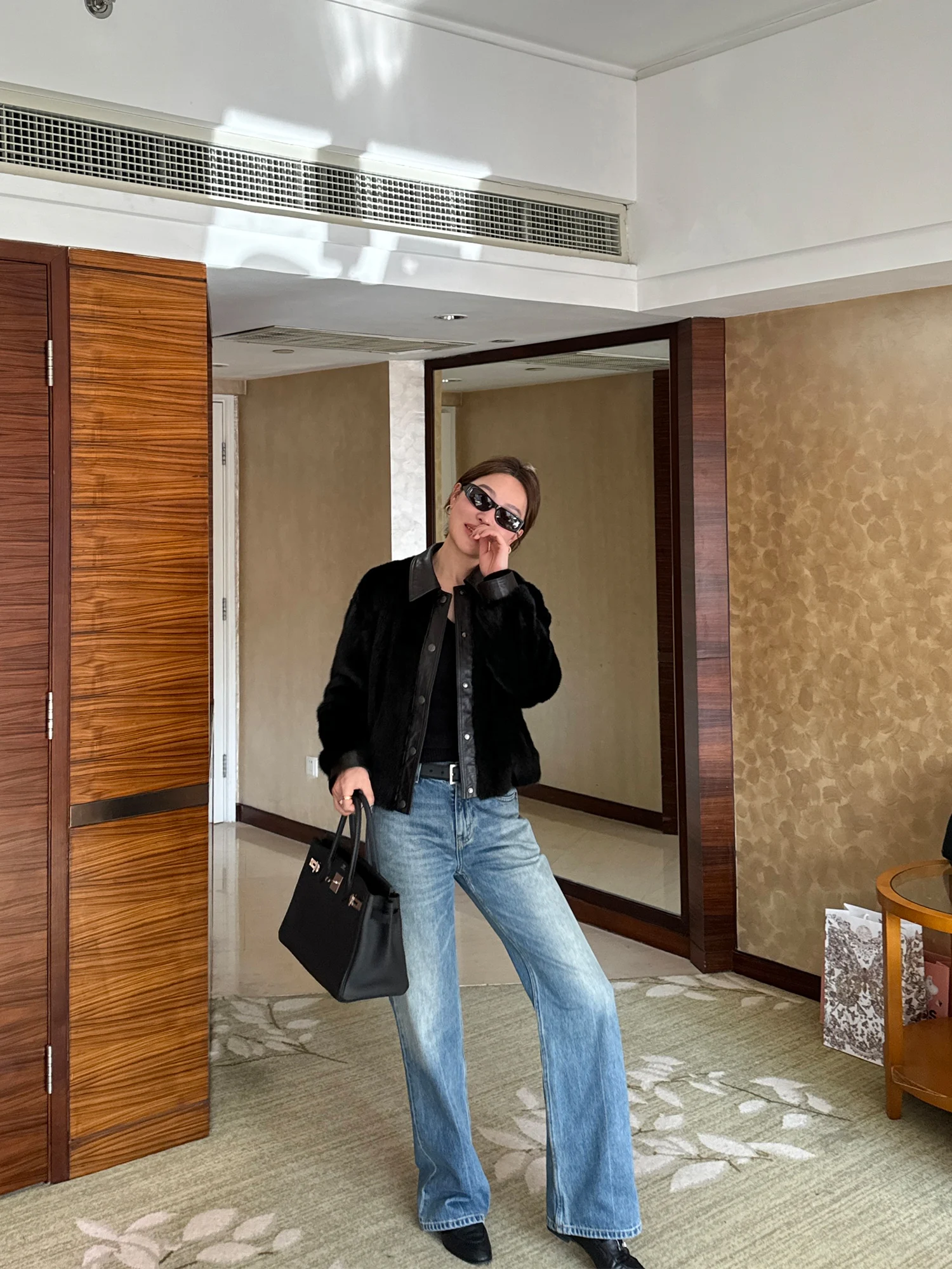 

Women's Loose Fit Light Wa Denim Jeans High Waist Straight Leg Cotton Trousers Vintage Sle Autumn Winter Faion Ladies' ...