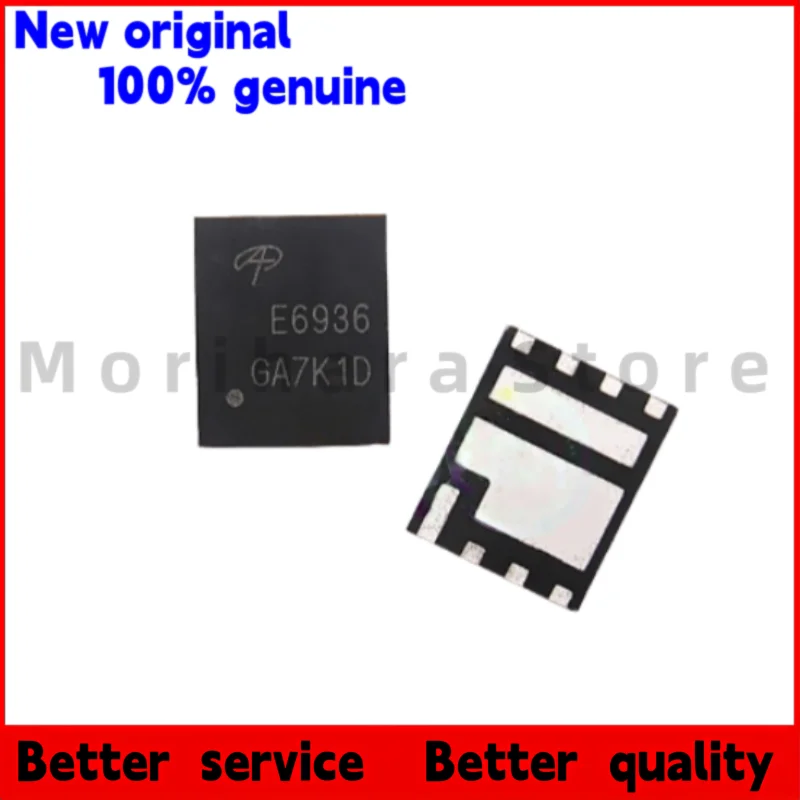 

(5-10 шт.) 100% новый E6936 AOE6936 QFN-8 Черный пластиковый корпус