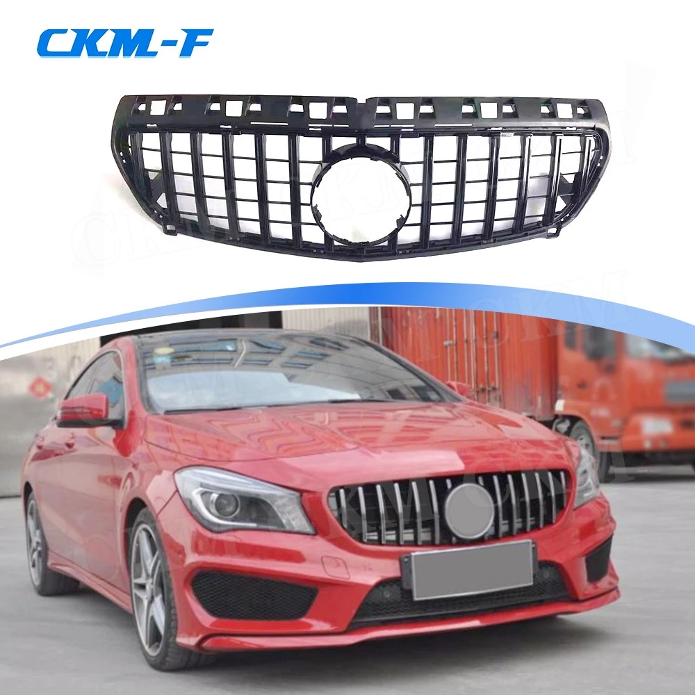 

Front Bumper Grills Racing Grille Mesh Frame for Mercedes Benz CLA Class W117 C117 CLA200 220 260 2014-2018 BodyKits Accessories