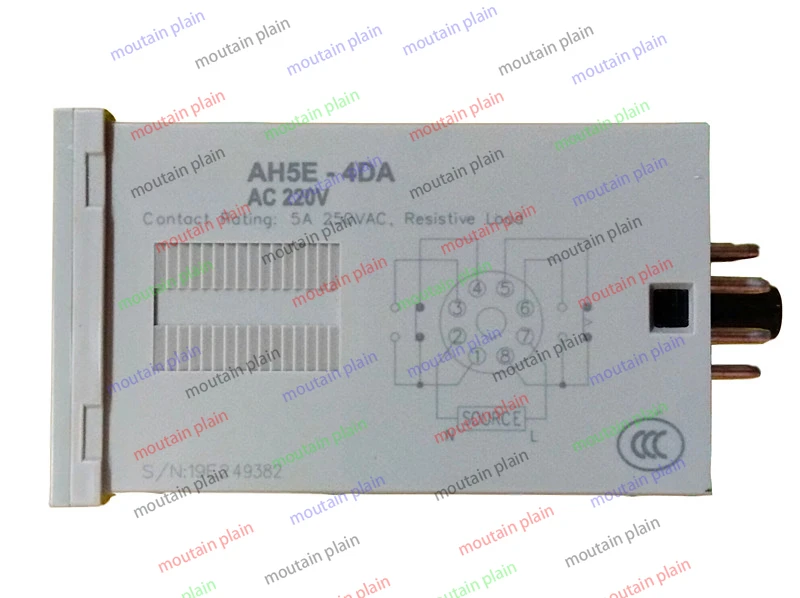 Numeric Limit Time Relay AH5E-4DAAC220V  9999M