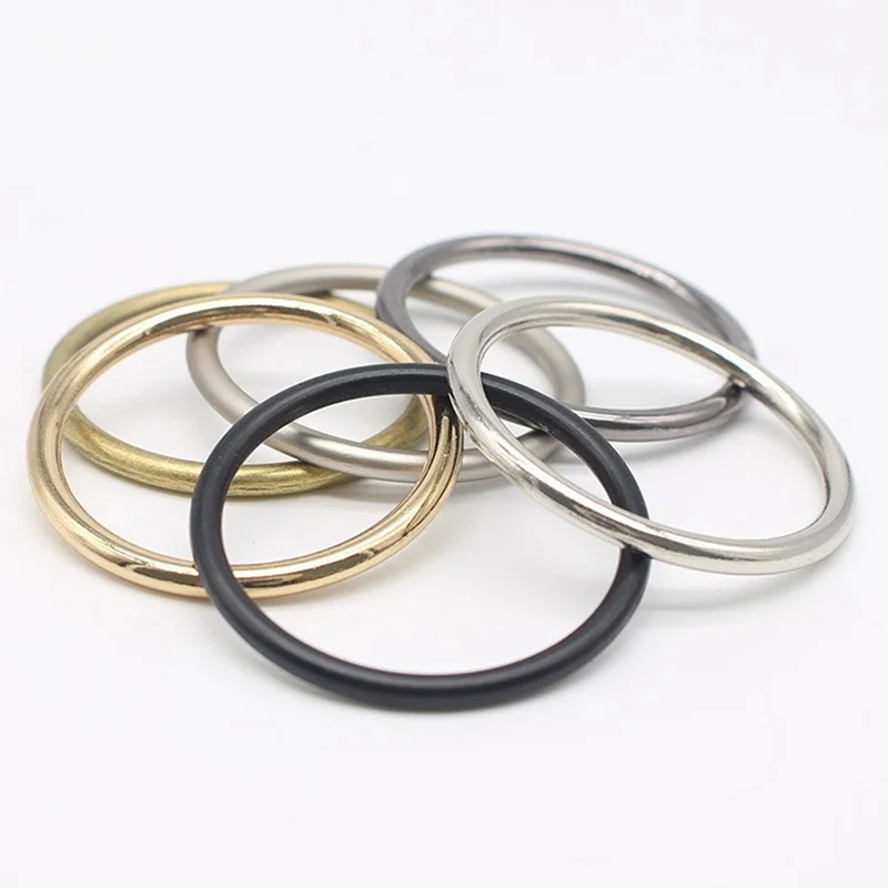 1/2/5Pcs Aluminum Seamless Circular Ring 8x72x88mm Durable Climbing Carabiner and Pet Harness Clip/DIY Craft Hardware O-ring