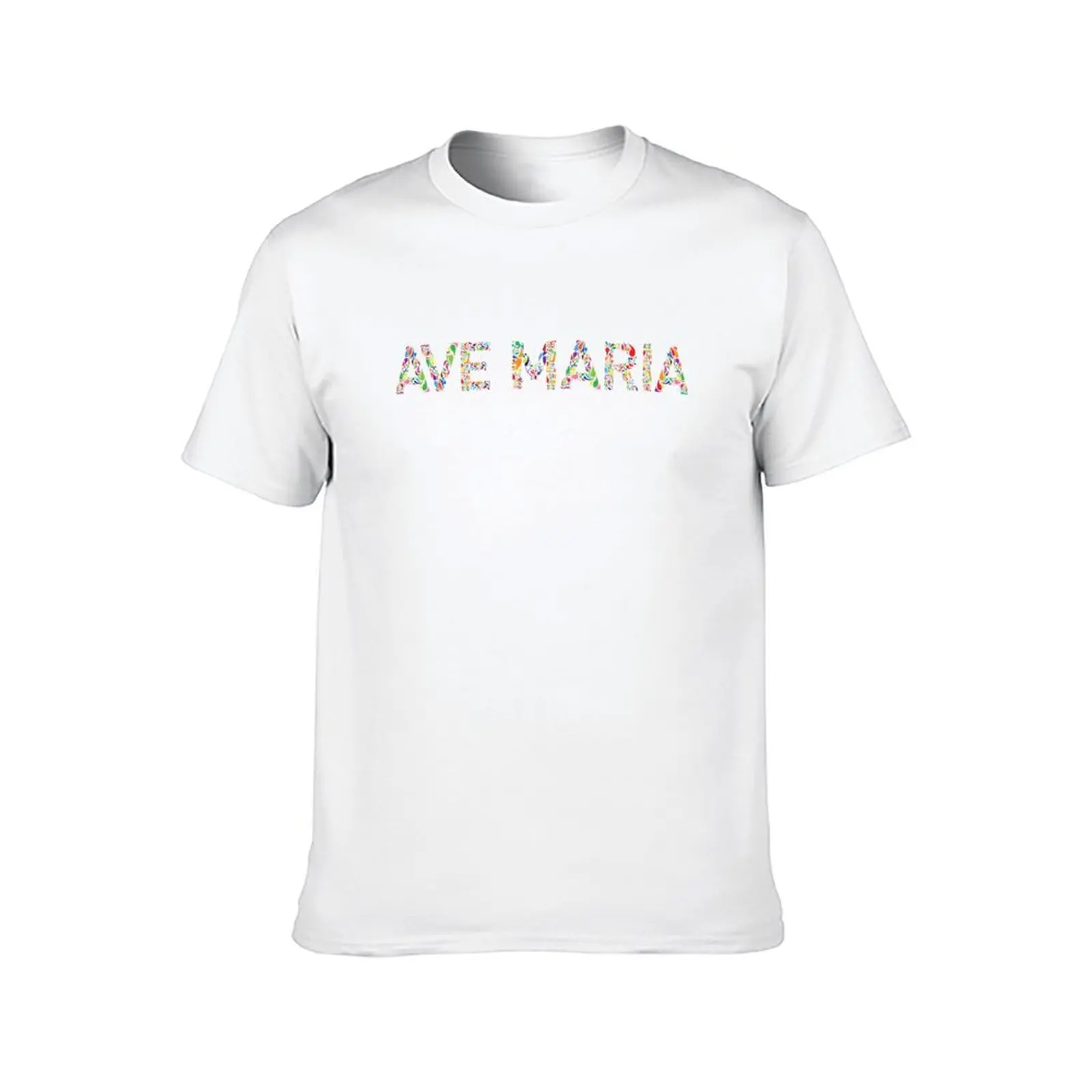 アヴェ マリア Tシャツ メンズ グラフィック Tシャツ Tシャツ カスタムプリント Tシャツ