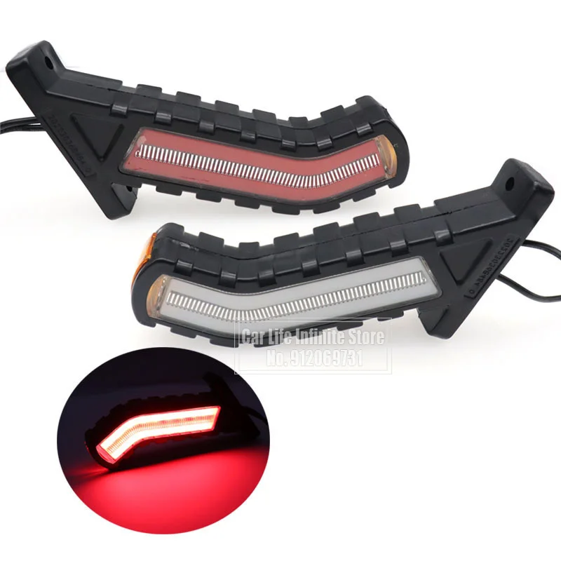 Trailer LED Neon Side Marker Turn Indicators 12V 24V Running Dynamic For Car Van Outline Lighting Truck Brake Stop Signal Lamp