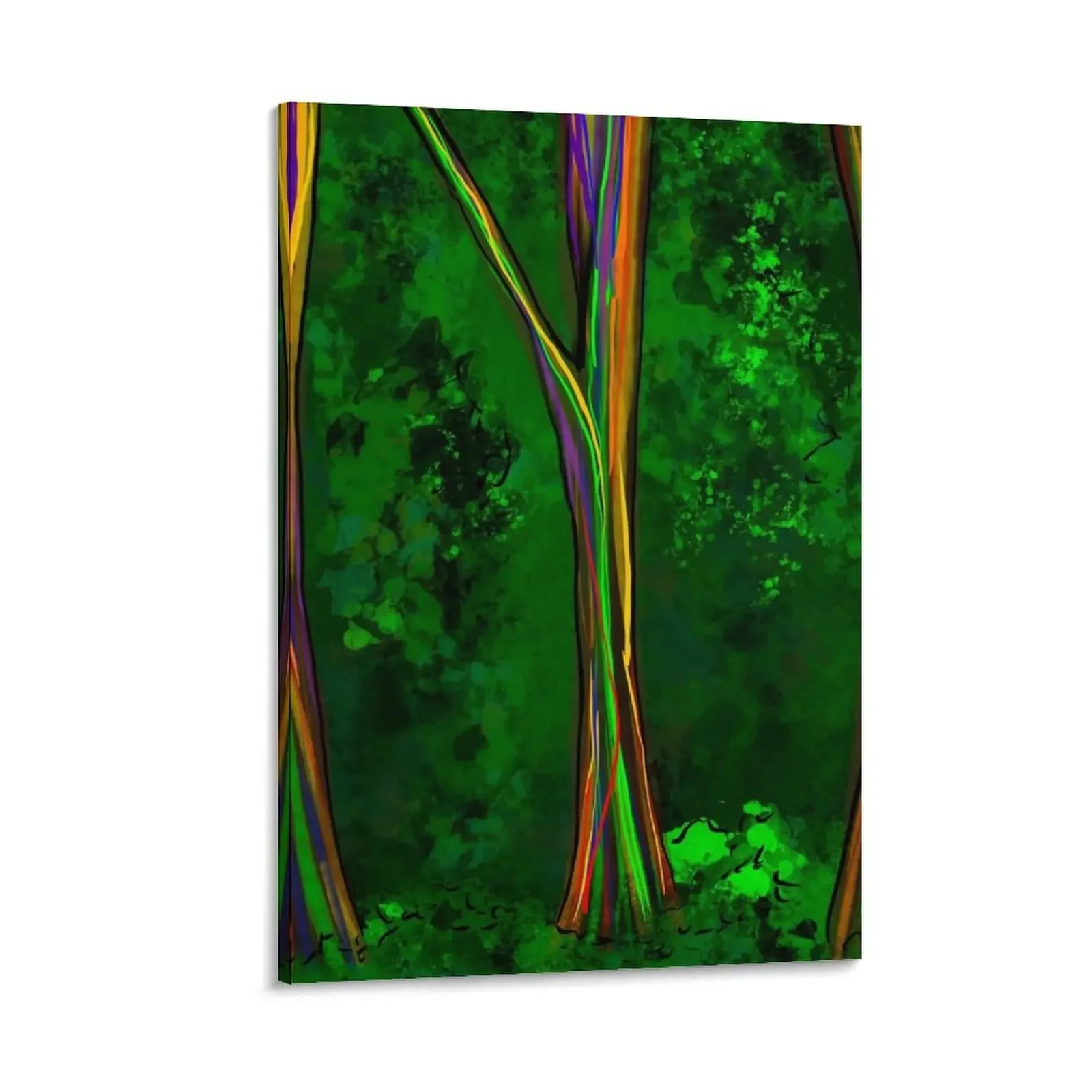 

Rainbow eucalyptus Canvas Painting Decoration wall wall decoration painting Decorative painting for bedroom