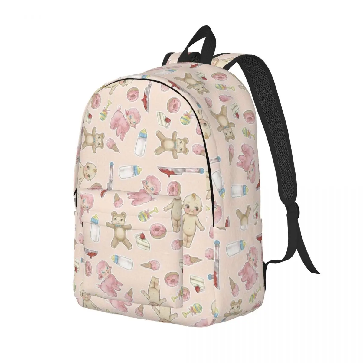 Melanie Martinez Printed Lightweight Casual Schoolbag For School, Outdoor, Shopping, Office 15.7in 17.7in