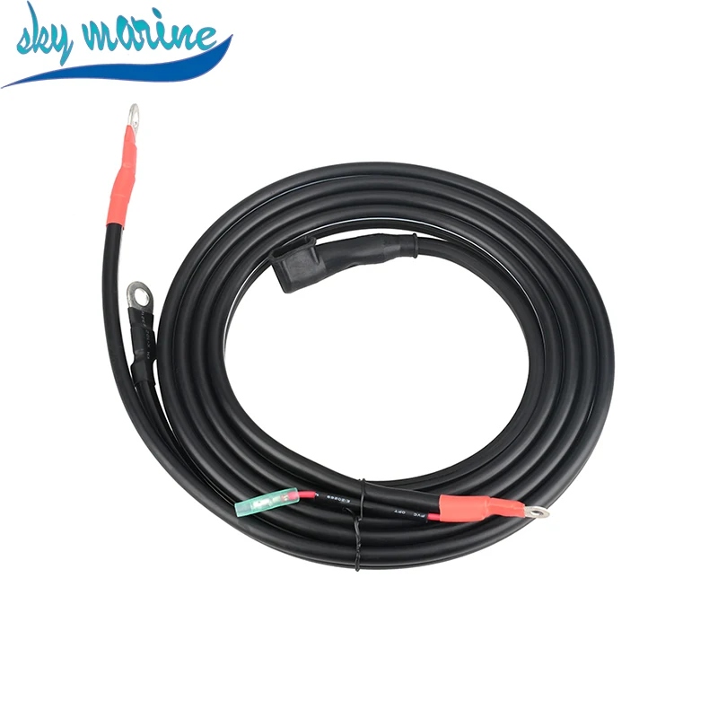 6R3-82105 6R3-82105-0 Battery Cable for yamaha outboard motor Cable length: 3.4m 6R3-82105 boat motor 115-300HP boat motor