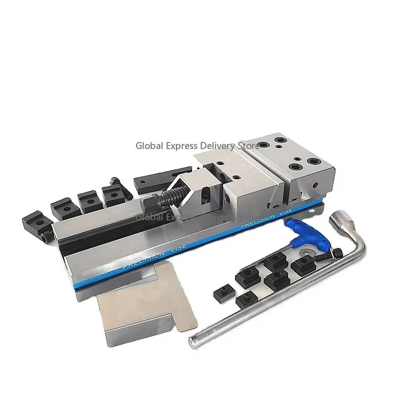 100mm Quick Action Precision Modular Milling Machine Vise – CNC-Compatible Industrial Workholding Tool