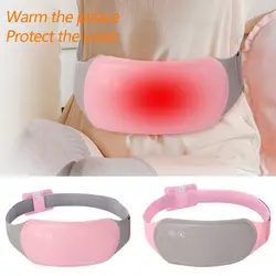 Cinturón ajustable para mantener el calor, almohadilla de calor Menstrual, cinturón de Palacio, calefacción eléctrica USB