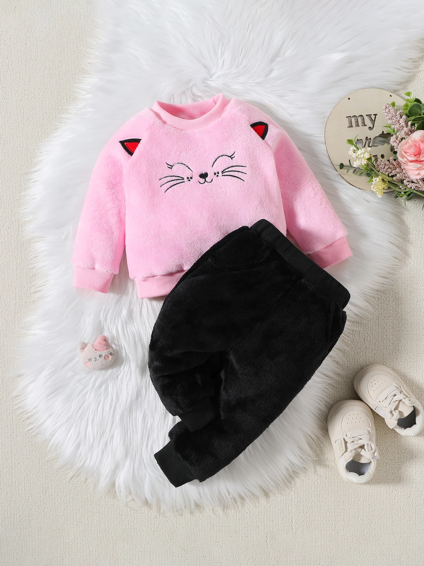 2pcs Newborn Baby Boys Clothes Autumn Baby Girls Clothes Hoodie+Pant Outfit Kids Costume Suit Infant Clothing For Baby Warm Sets