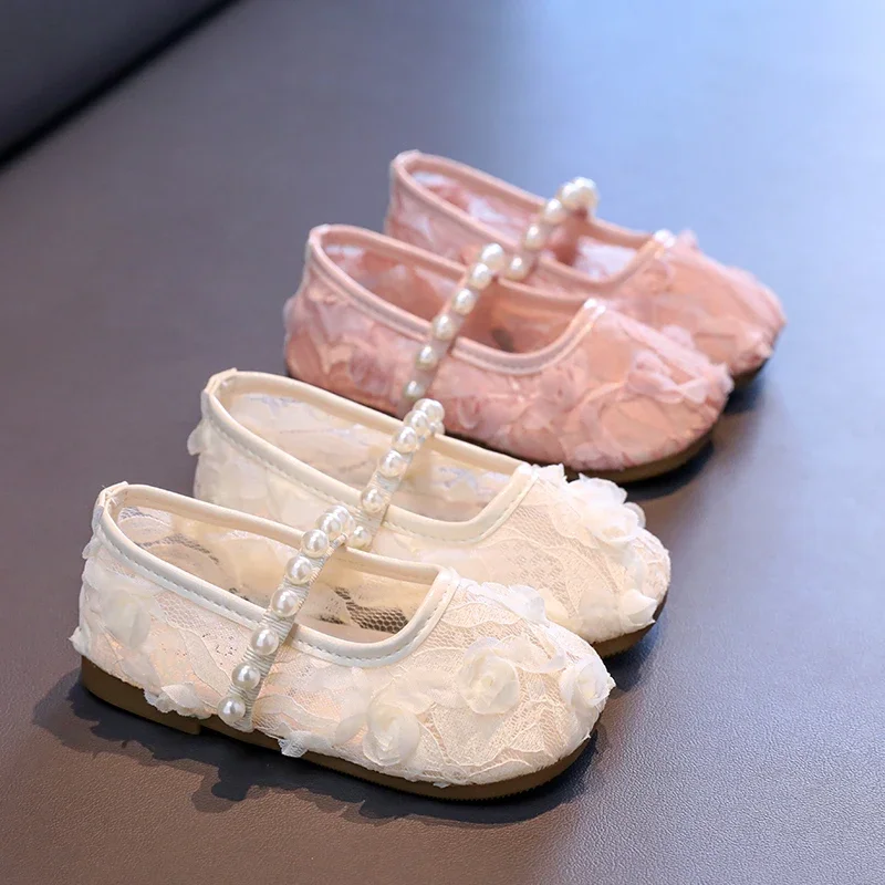 

2025 Perform Dance Shoes For Girls Lightweight Anti-slippery Girl's Shoes 2025 Trend Fashion Children's Party Shoes 21-30