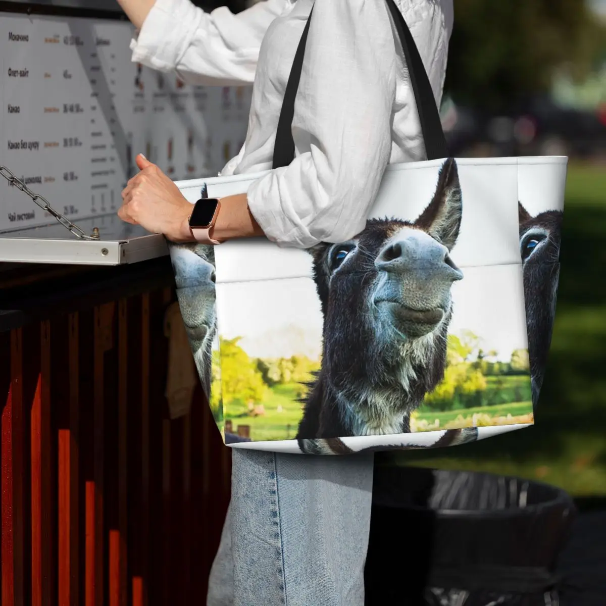 

Donkey Beach Tote Bag Sport Gym Yoga Duffle Large Tote Bag Women Travel Bag Fitness bag