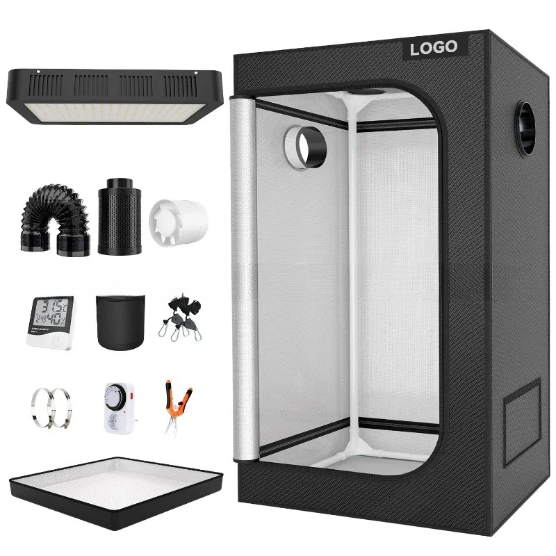 Hydroponic plant grow tent 600D oxford cloth high quality