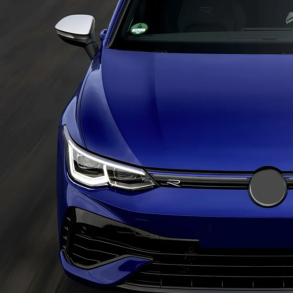 مجموعة مصابيح أمامية للسيارة لسيارة VW Golf8 2021-2024 LED المصابيح الأمامية للسيارات ترقية عالية التكوين العارض ملحقات عدسة مزدوجة #3