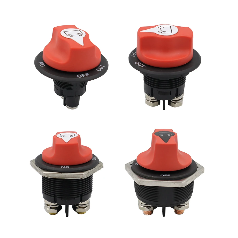 

Position Battery Auto DC Battery Disconnect Switch 2 Position for Car RV Boat Marine Yacht ATV Vehicles