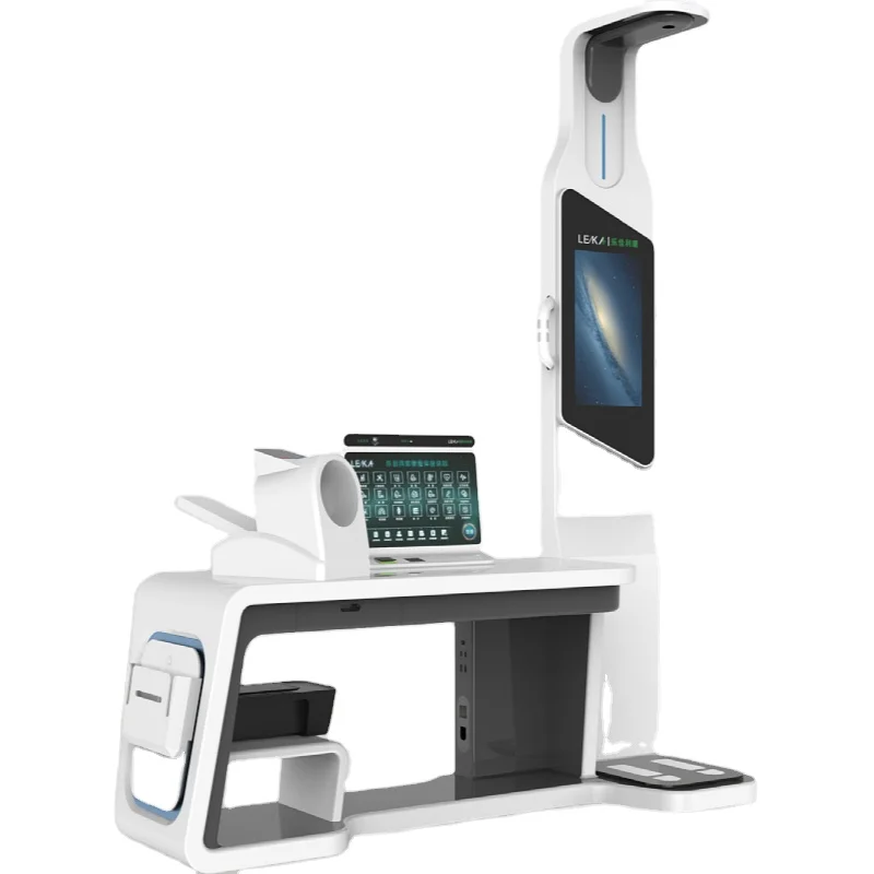 HW-V7000 Full Body Health Checkup Kiosk with Blood Glucose Hemoglobin and Urine Analysis