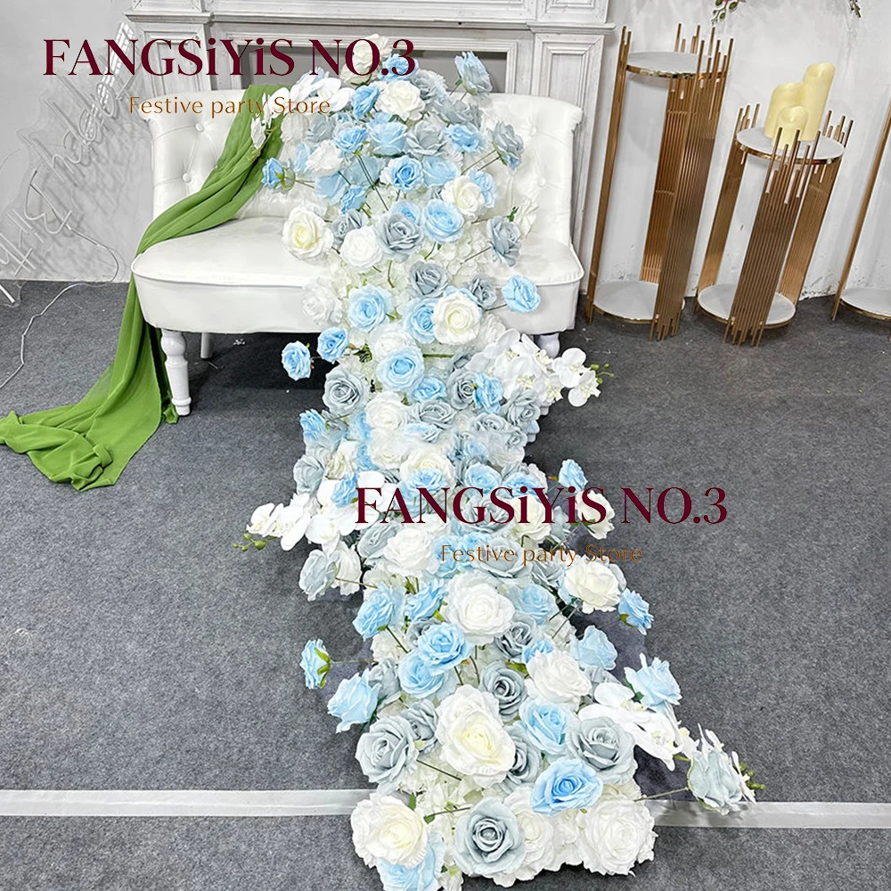 Rangkaian Bunga Mawar Putih Me - Home Decor Garland ulasan dan harga