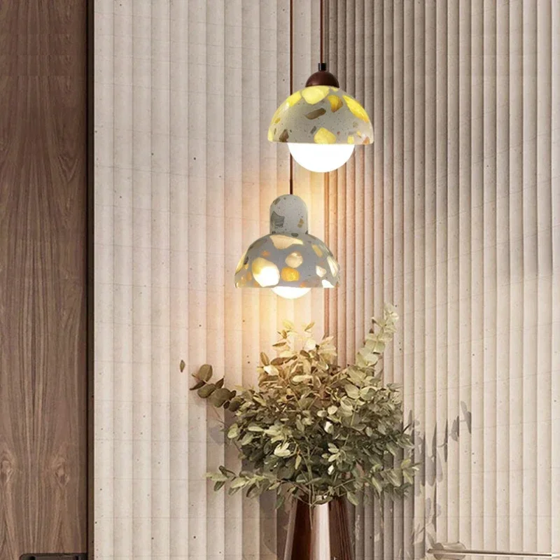 

Modern Marble Pendent Lamp Room Decor Stone Chandelier Bar Restaurant Bedroom Room LED Pendant Lights Decorative Chandelier