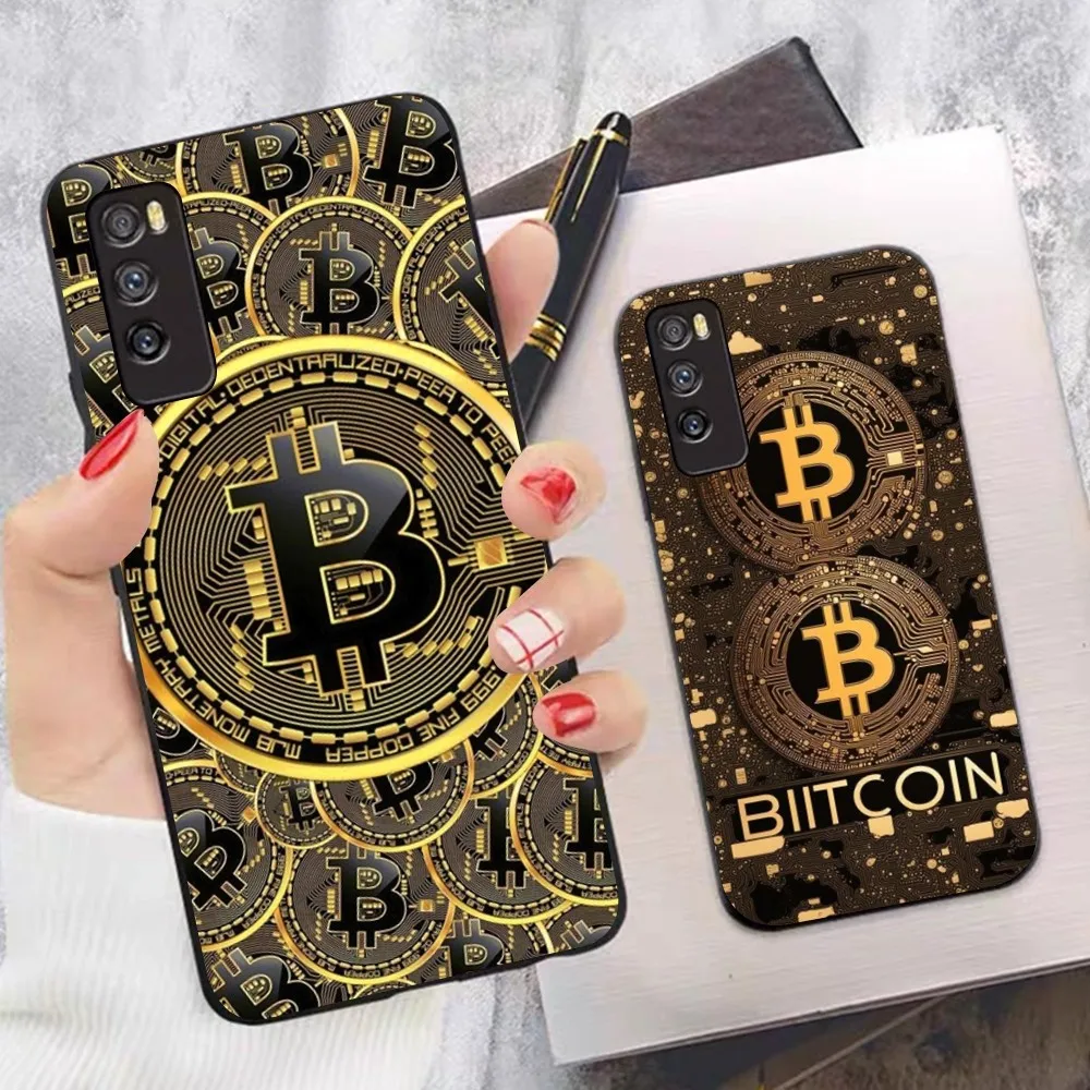 

Bitcoin Phone Case For Huawei Mate 10 20 30 40 50 Lite Pro Nova 3 3i 5 6 SE 7 Pro 7SE