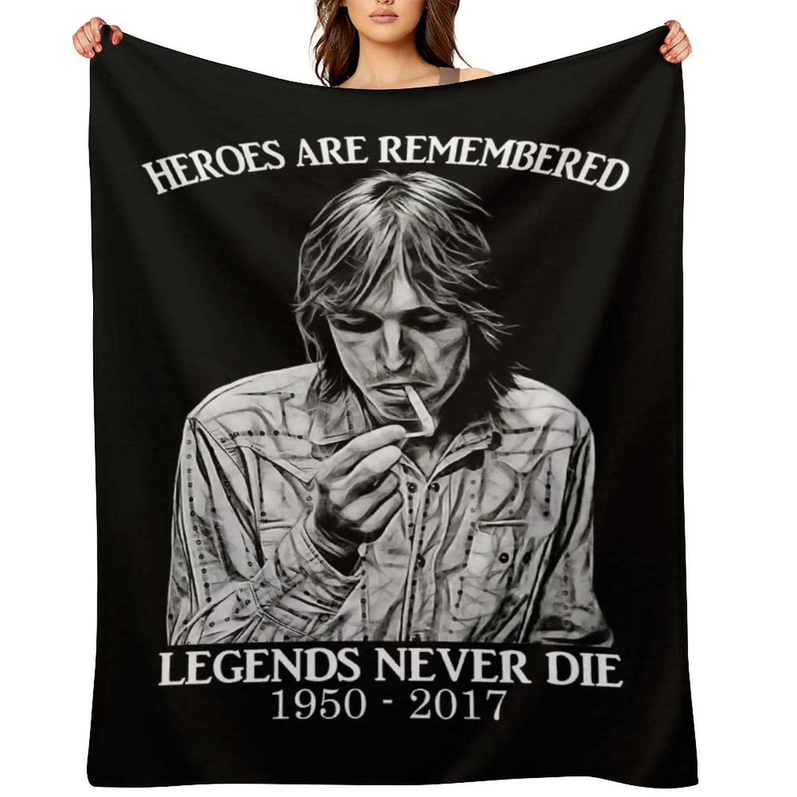 Country Music Legends Never Die Throw Blanket wednesday Furrys for sofa Decorative Beds Blankets